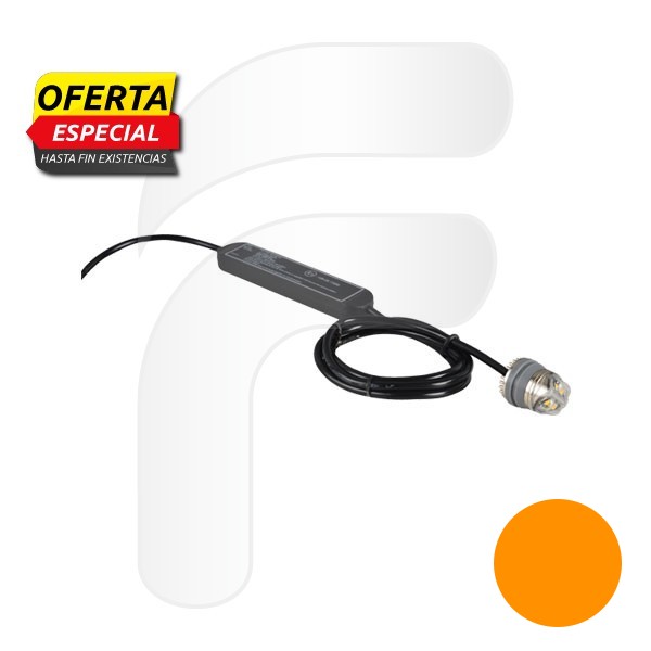 LUZ ESTROBOSCÓPICA LED 9/30V 28X34X24.5 MM FA410024